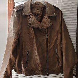 NWT Women's brown jacket size XL